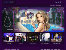 Tablet Screenshot of liquiddjs.com